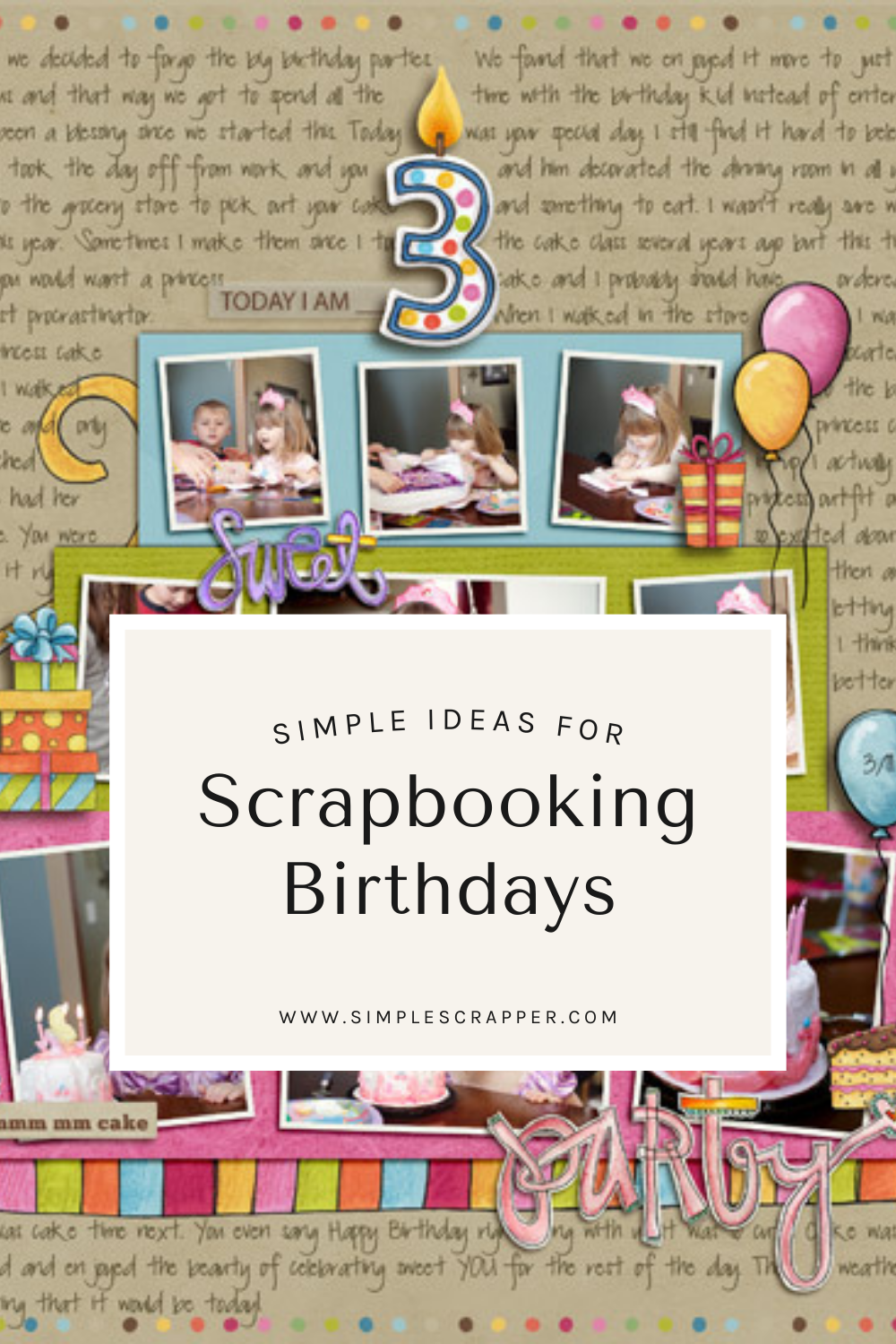 paper: Scrapbooking in Pink  pretty paper. true stories. {and scrapbooking  classes with cupcakes.}